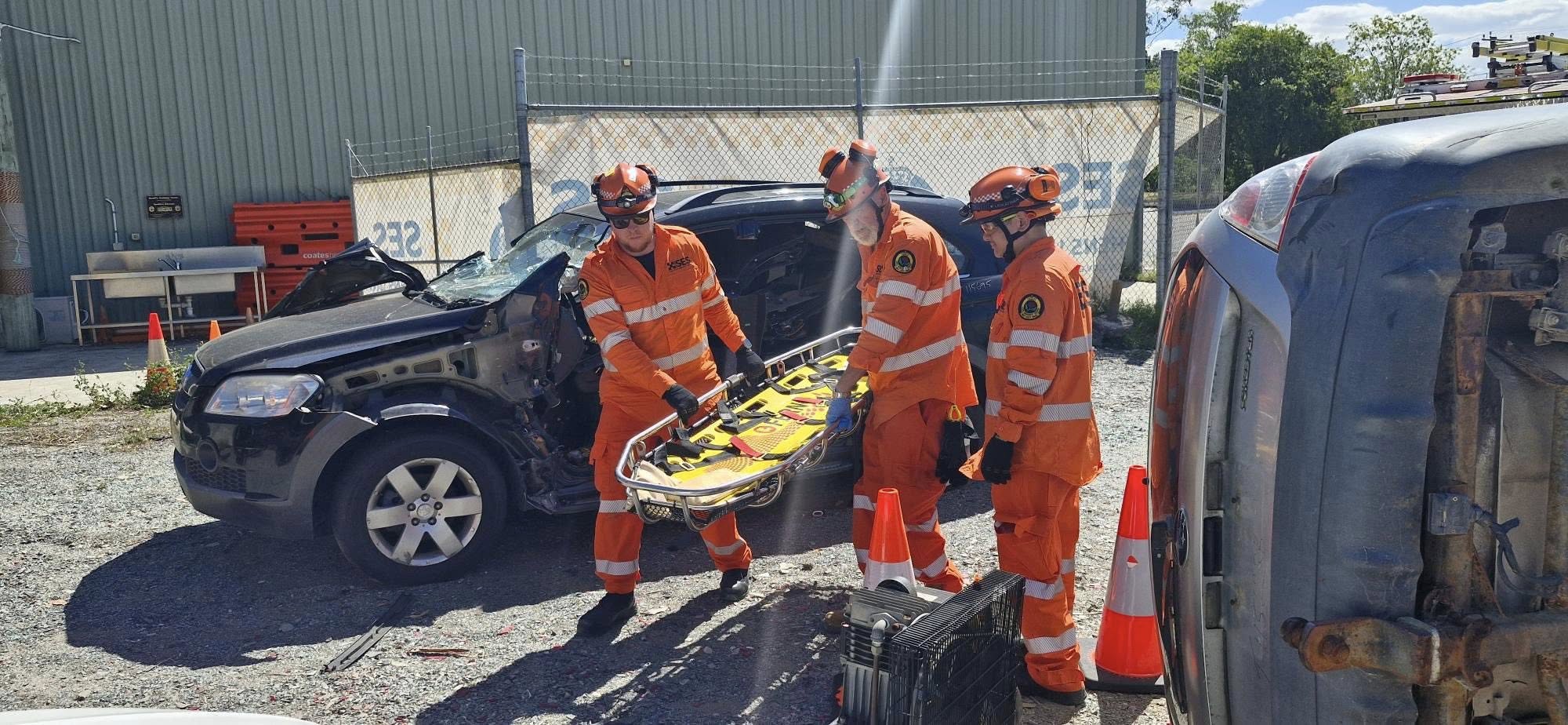 NSW SES volunteer Kieran Jessup